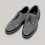 dark grey work shoes image